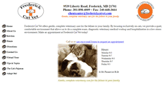 Desktop Screenshot of frederickcatvet.com